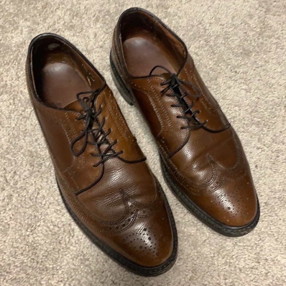Allen Edmonds men’s wing tip dress shoes!